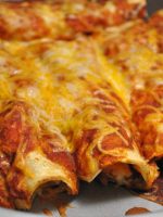 Receta de enchilada mexicana