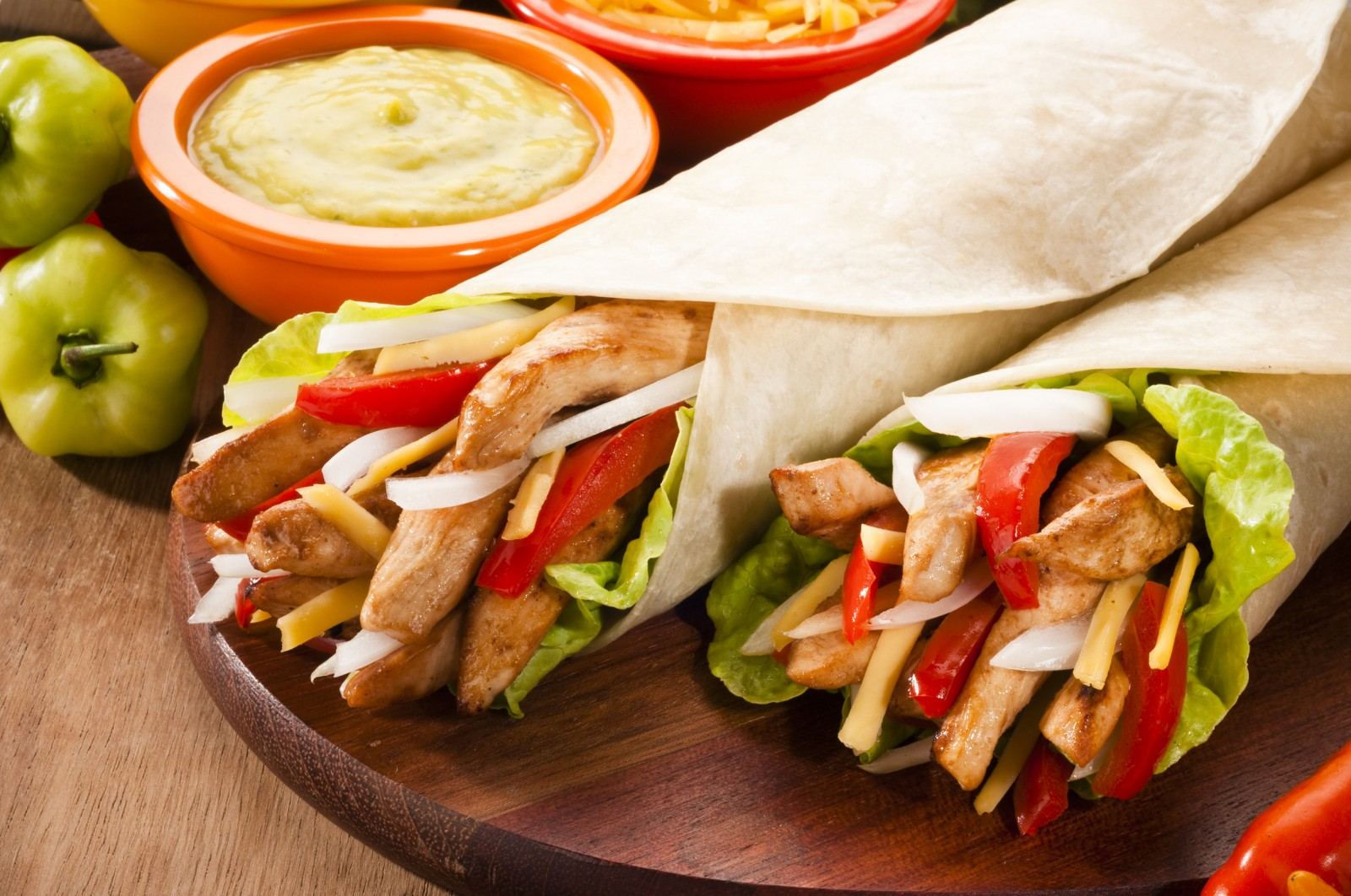 Receta de fajitas mexicanas 