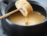 Receta de fondue de queso