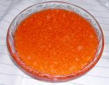 Receta de gelatina de zanahoria