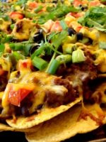 Receta de nachos con carne