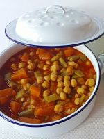 Receta de potaje de garbanzos andaluz