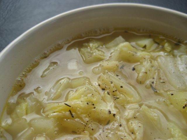 Receta de sopa de cebolla con ajo