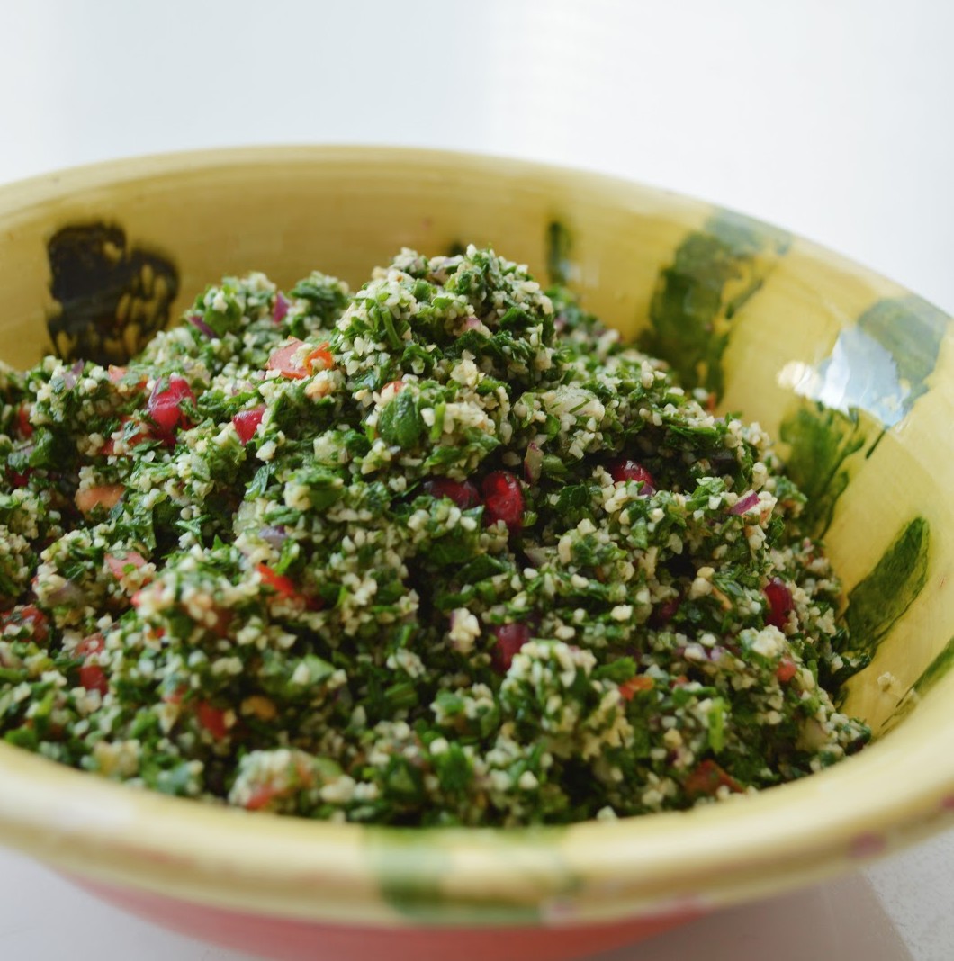 Receta de tabulé verde