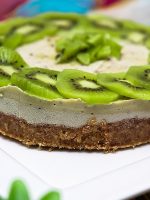 Receta de tarta de queso con kiwi