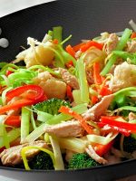 Receta de wok de verduras