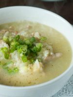 Receta de sopa de pollo con arroz
