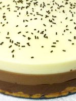 Receta de receta de tarta tres chocolates sin nata Receta de tarta tres chocolates sin nata