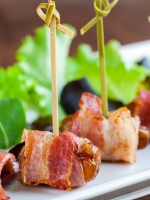 Receta de dátiles con bacon