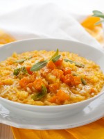 Receta de risotto de calabaza