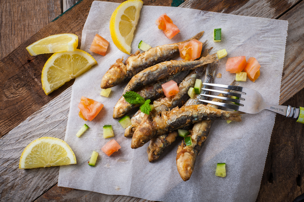 Receta de sardinas fritas 