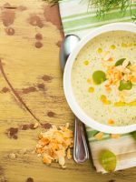 Receta de ajoblanco con almendras