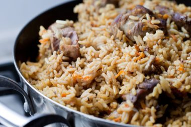 Receta De Carne Guisada Con Arroz - Unareceta.com