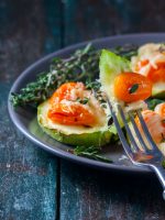 Receta de calabacines al horno con tomate y mozzarella