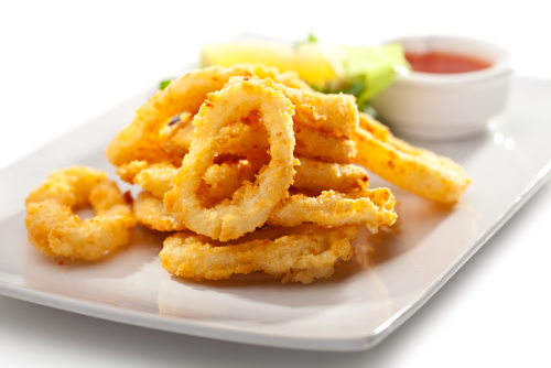 Calamares rebozados