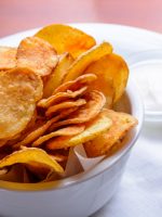 Receta de patatas fritas chips