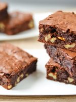 Receta de brownie sin horno