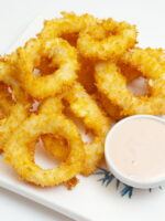 Receta de calamares rebozados con harina de garbanzos