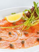 Receta de carpaccio de salmón