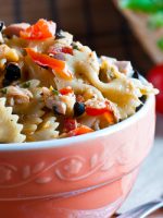 Receta de ensalada de pasta con atún