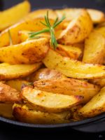 Receta de patatas fritas con piel