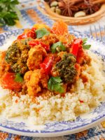 Receta de pollo al curry con cuscus
