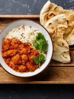 Receta de arroz con pollo al curry sin nata