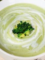 Receta de crema de brócoli y queso
