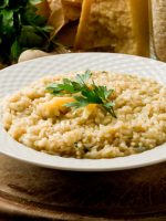 Receta de risotto parmesano