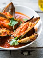 Receta de salsa de tomate para mejillones