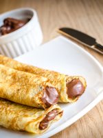 Receta de crepes con nocilla