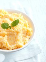 Receta de polenta con leche