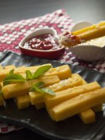 Receta de polenta frita