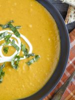 Receta de puré de calabaza y calabacín