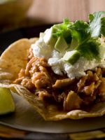 Receta de tostadas mexicanas con carne molida