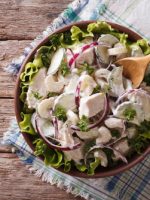 Receta de ensalada de pollo mexicana