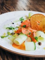 Receta de salmón marinado a la naranja