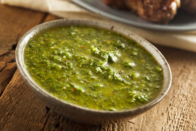 Receta de salsa de ají verde