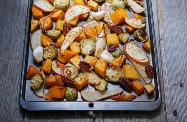 Receta de boniato al horno con verduras