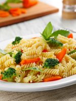 Receta de ensalada de pasta con verduras