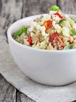 Receta de ensalada de quinoa y verduras