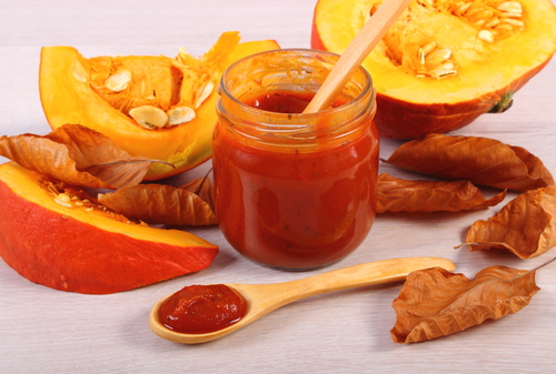 Receta de salsa de calabaza al jengibre