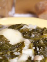 Receta de caldo gallego con grelos