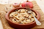 champinones con jamon y queso