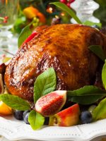 Receta de pavo glaseado para Navidad