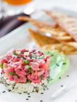 Receta de tartar de atún thermomix