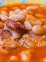 Receta de alubias con chorizo thermomix