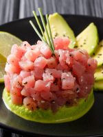 Receta de tartar de salmón estilo japonés