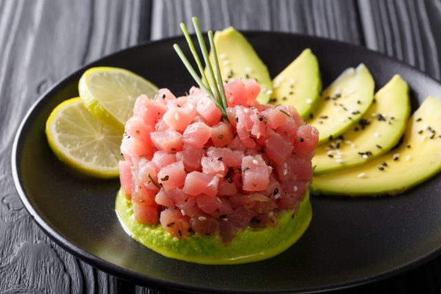 Receta de tartar de salmón estilo japonés