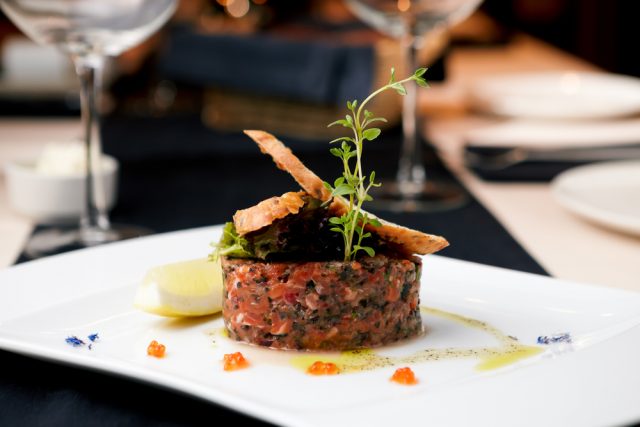 Receta de tartar de salmón marinado